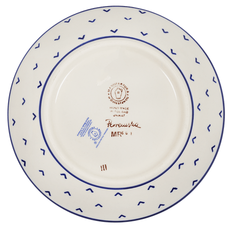 Plate, Round, Dessert, 7.25" in "Autumn Harvest" by Manufaktura | T131S-LB