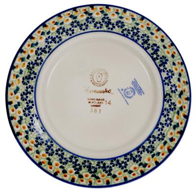 Plate, Round, Dessert, 7.25" in "Perennial Garden" by Manufaktura | T131S-LM