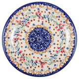 Plate, Round, Dessert, 7.25" in "Wildflower Delight" by Manufaktura | T131S-P273