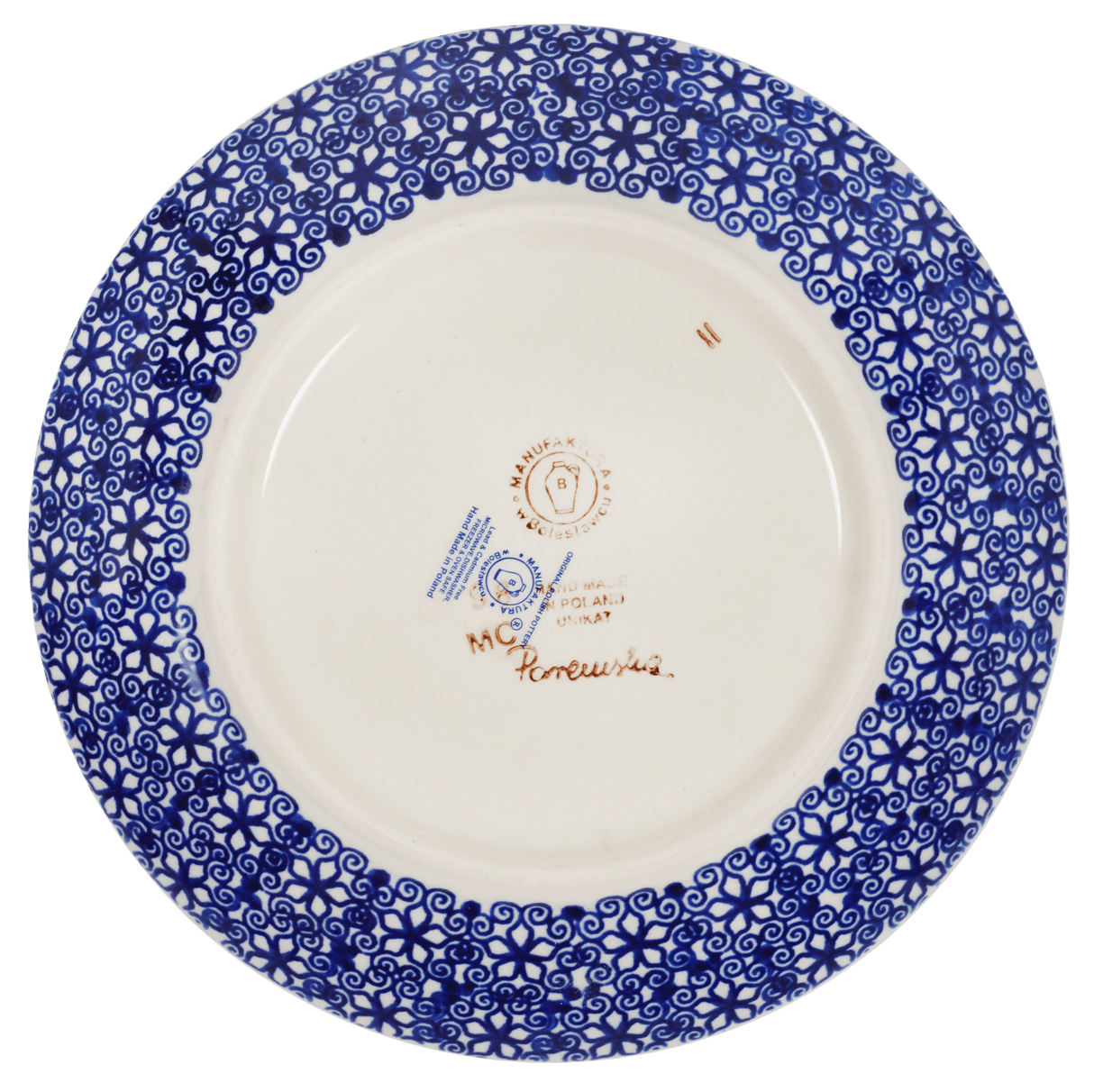 Plate, Round, Dessert, 7.25" in "Wildflower Delight" by Manufaktura | T131S-P273