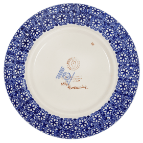 Polish Pottery 7.25" Dessert Plate (Wildflower Delight) | T131S-P273 Additional Image at PolishPotteryOutlet.com