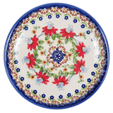 Plate, Round, Dessert, 7.25" in "Mediterranean Blossoms" by Manufaktura | T131S-P274