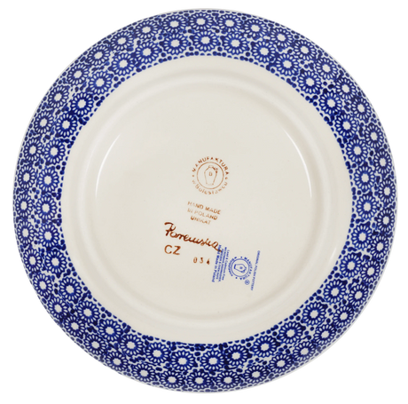 Plate, Round, Dessert, 7.25" in "Duet in White" by Manufaktura | T131S-SB06