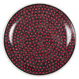 Plate, Round, Dessert, 7.25" in "Scarlet Night" by Manufaktura | T131S-WCZR