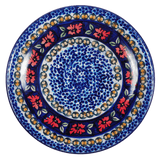 Plate, Round, Dessert, 7.25" in "Crimson Twilight" by Manufaktura | T131S-WK63
