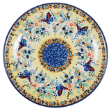 Plate, Round, Dessert, 7.25" in "Butterfly Bliss" by Manufaktura | T131S-WK73