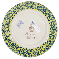 A picture of a Polish Pottery 7.25" Dessert Plate (Sunlit Wildflowers) | T131S-WK77 as shown at PolishPotteryOutlet.com/products/7-25-dessert-plate-sunlit-wildflowers