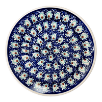 A picture of a Polish Pottery 7.25" Dessert Plate (Fish Eyes) | T131T-31 as shown at PolishPotteryOutlet.com/products/7-25-dessert-plate-fish-eyes-t131t-31