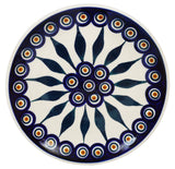 Plate, Round, Dessert, 7.25" in "Peacock" by Manufaktura | T131T-54