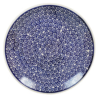A picture of a Polish Pottery 7.25" Dessert Plate (Riptide) | T131T-63 as shown at PolishPotteryOutlet.com/products/725-dessert-plate-riptide