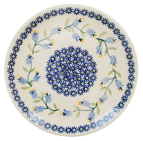 Polish Pottery 7.25" Dessert Plate (Lily of the Valley) | T131T-ASD Additional Image at PolishPotteryOutlet.com