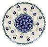 Polish Pottery 7.25" Dessert Plate (Forget Me Not) | T131T-ASS at PolishPotteryOutlet.com