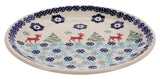 Plate, Round, Dessert, 7.25" in "Reindeer Games" by Manufaktura | T131T-BL07