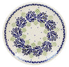 Polish Pottery 7.25" Dessert Plate (Splash of Blue) | T131T-DPPZ at PolishPotteryOutlet.com