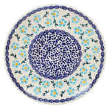 Plate, Round, Dessert, 7.25" in "Heavenly Blue" by Manufaktura | T131T-GK2