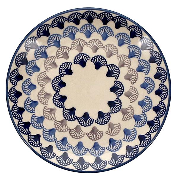 Plate, Round, Dessert, 7.25" in "Fan-Tastic" by Manufaktura | T131T-GP18