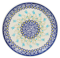 A picture of a Polish Pottery 7.25" Dessert Plate (Riverdance) | T131T-IZ3 as shown at PolishPotteryOutlet.com/products/725-dessert-plate-riverdance