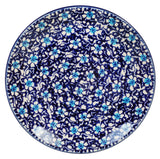 Plate, Round, Dessert, 7.25" in "Blue on Blue" by Manufaktura | T131T-J109