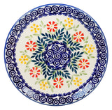 Plate, Round, Dessert, 7.25" in "Flower Power" by Manufaktura | T131T-JS14