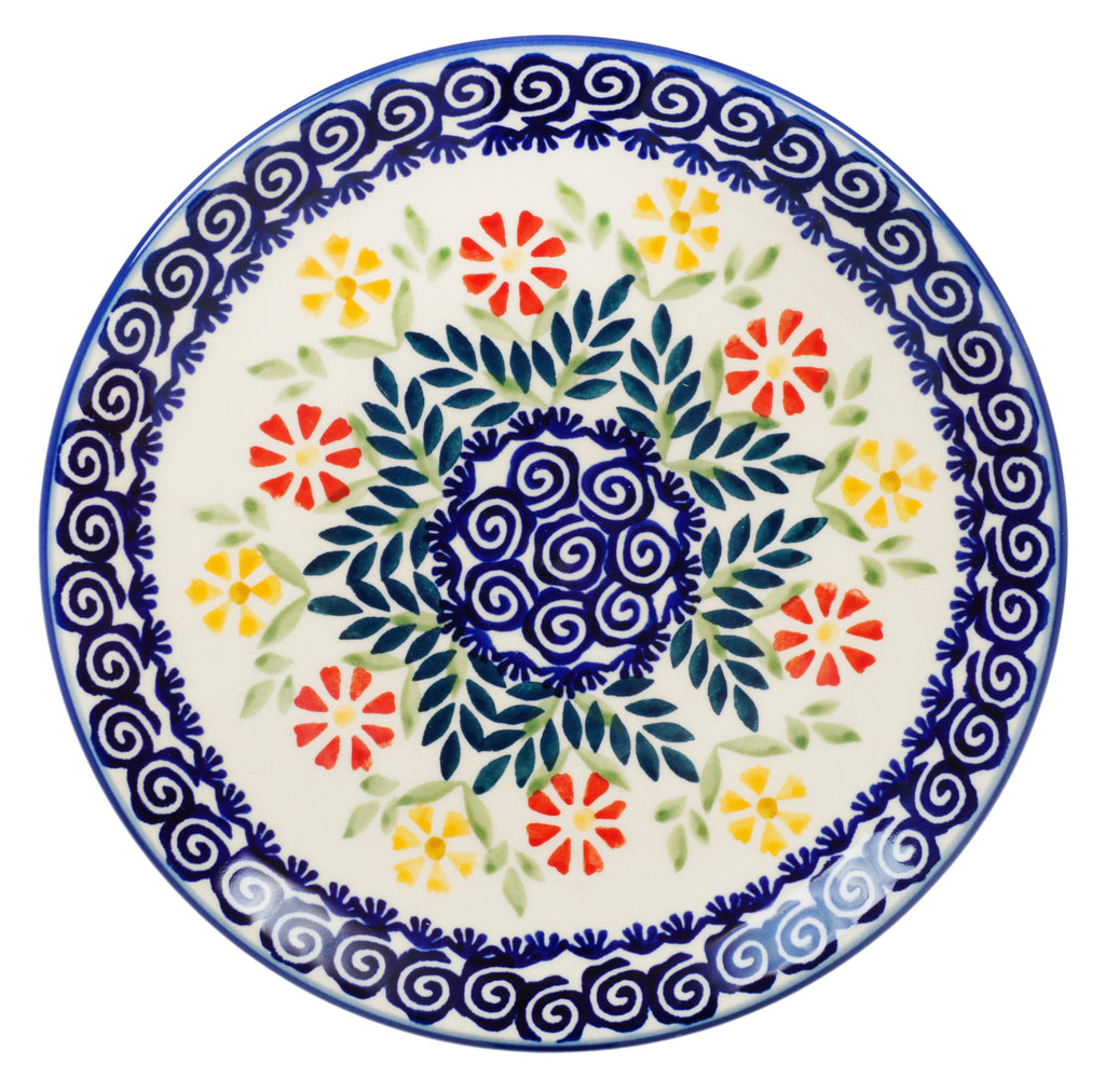 Polish Pottery Round Dessert Plates at PolishPotteryOutlet.com