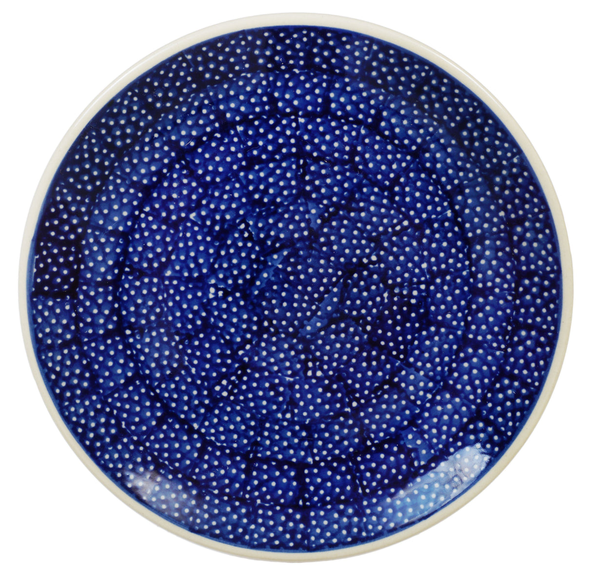 Plate, Round, Dessert, 7.25" in "Night Sky" by Manufaktura | T131T-MARM