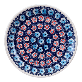 Polish Pottery 7.25" Dessert Plate (Daisy Circle) | T131T-MS01 Additional Image at PolishPotteryOutlet.com
