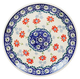 Plate, Round, Dessert, 7.25" in "Summer Blossoms" by Manufaktura | T131T-P232