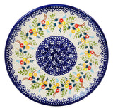 Plate, Round, Dessert, 7.25" in "Floral Garland" by Manufaktura | T131U-AD01
