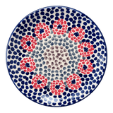 Plate, Round, Dessert, 7.25" in "Falling Petals" by Manufaktura | T131U-AS72
