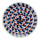 Plate, Round, Dessert, 7.25" in "Fall Confetti" by Manufaktura | T131U-BM01