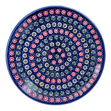 Plate, Round, Dessert, 7.25" in "Rings of Flowers" by Manufaktura | T131U-DH17