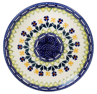 A picture of a Polish Pottery 7.25" Dessert Plate (Garden Glory) | T131U-DST as shown at PolishPotteryOutlet.com/products/725-dessert-plate-garden-glory