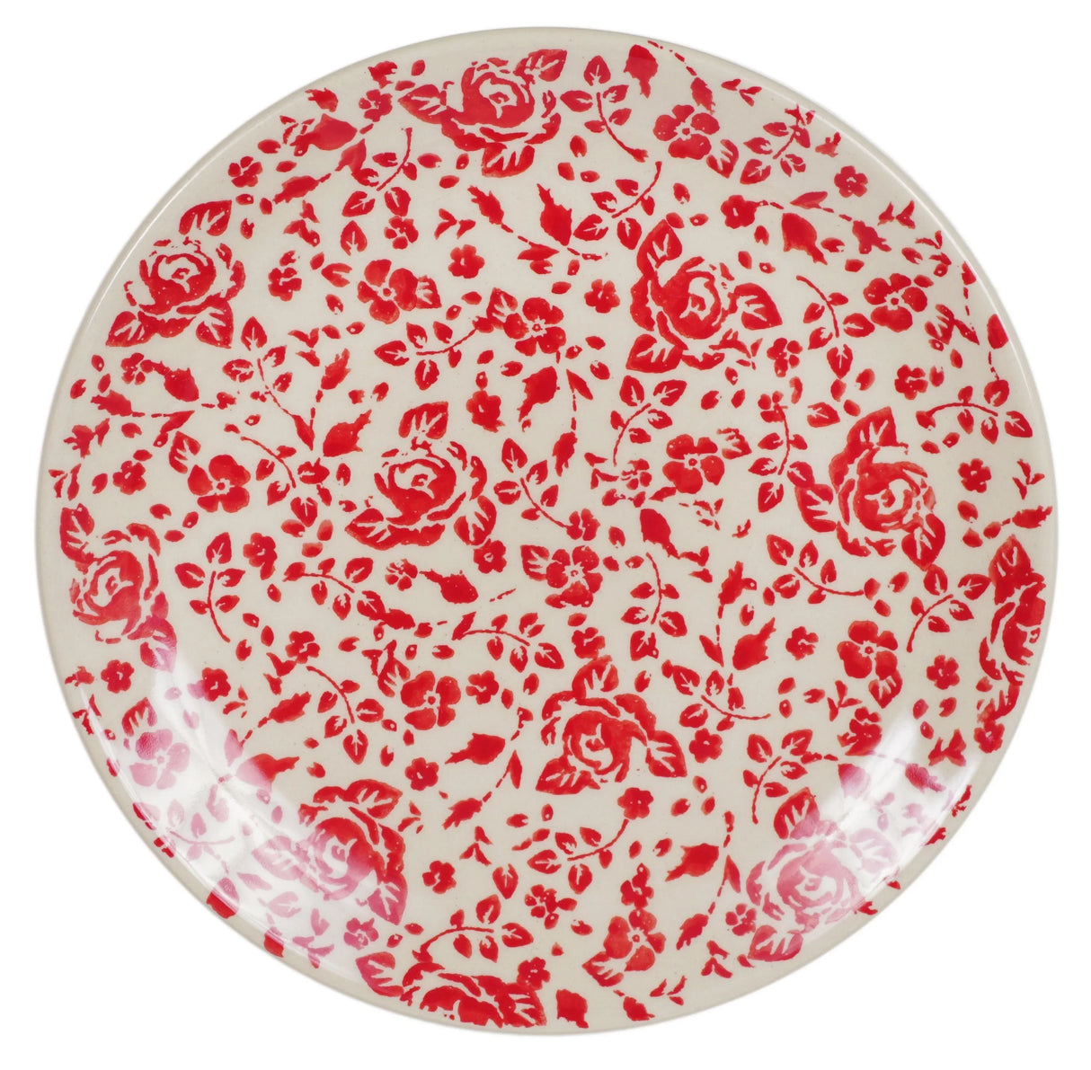 Plate, Round, Dessert, 7.25" in "Rose - Floribunda" by Manufaktura | T131U-GZ32