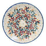 Plate, Round, Dessert, 7.25" in "Rose Hips" by Manufaktura | T131U-SM01