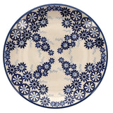 Plate, Round, Dessert, 7.25" in "Cobalt Falls" by Manufaktura | T131U-WB04