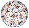 Polish Pottery 10" Dinner Plate (Bubble Machine) | T132M-AS38 at PolishPotteryOutlet.com