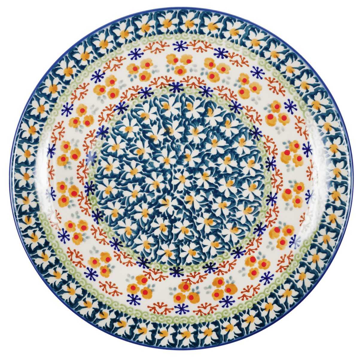 Plate, Round, Dinner, 10" in "Irish Spring" by Manufaktura | T132S-BIKW