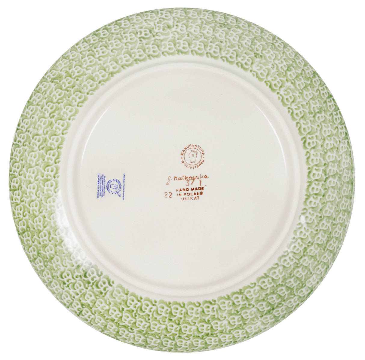 Plate, Round, Dinner, 10" in "Garden Splendor" by Manufaktura | T132S-GM11