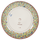 Plate, Round, Dinner, 10" in "Wild Horses" by Manufaktura | T132S-INK1
