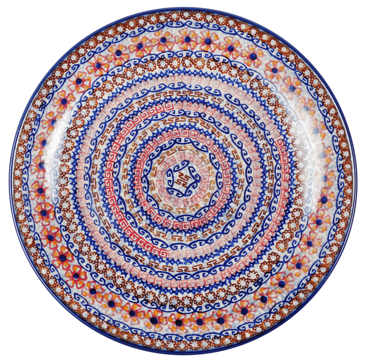 Plate, Round, Dinner, 10" in "Sweet Symphony" by Manufaktura | T132S-IZ15