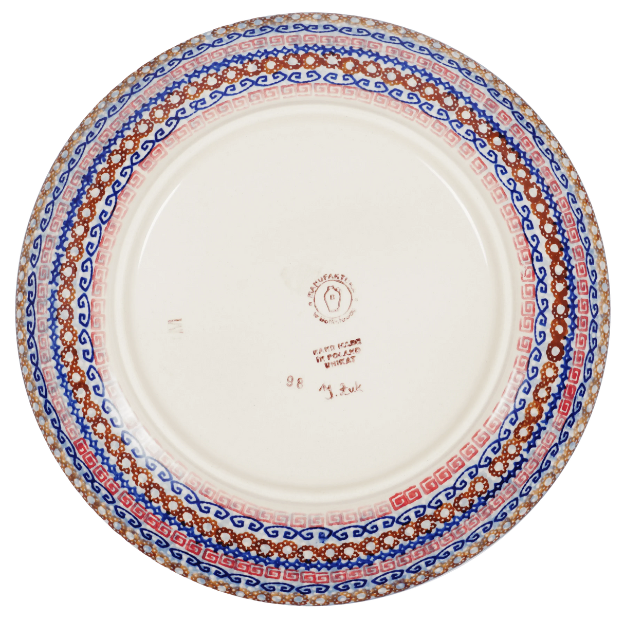 Plate, Round, Dinner, 10" in "Sweet Symphony" by Manufaktura | T132S-IZ15