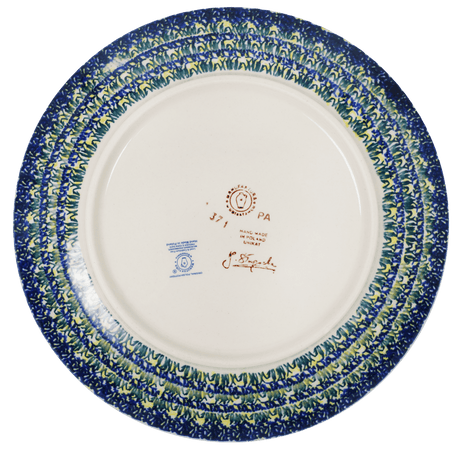 Plate, Round, Dinner, 10" in "Bundled Bouquets" by Manufaktura | T132S-JZ33