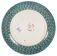 A picture of a Polish Pottery 10" Dinner Plate (Poppies in Bloom) | T132S-JZ34 as shown at PolishPotteryOutlet.com/products/10-dinner-plate-poppies-in-bloom