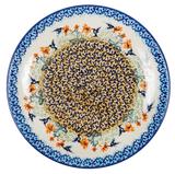 Plate, Round, Dinner, 10" in "Hummingbird Harvest" by Manufaktura | T132S-JZ35