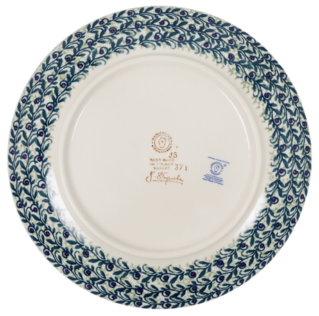 Plate, Round, Dinner, 10" in "Dragonfly Delight" by Manufaktura | T132S-JZ36