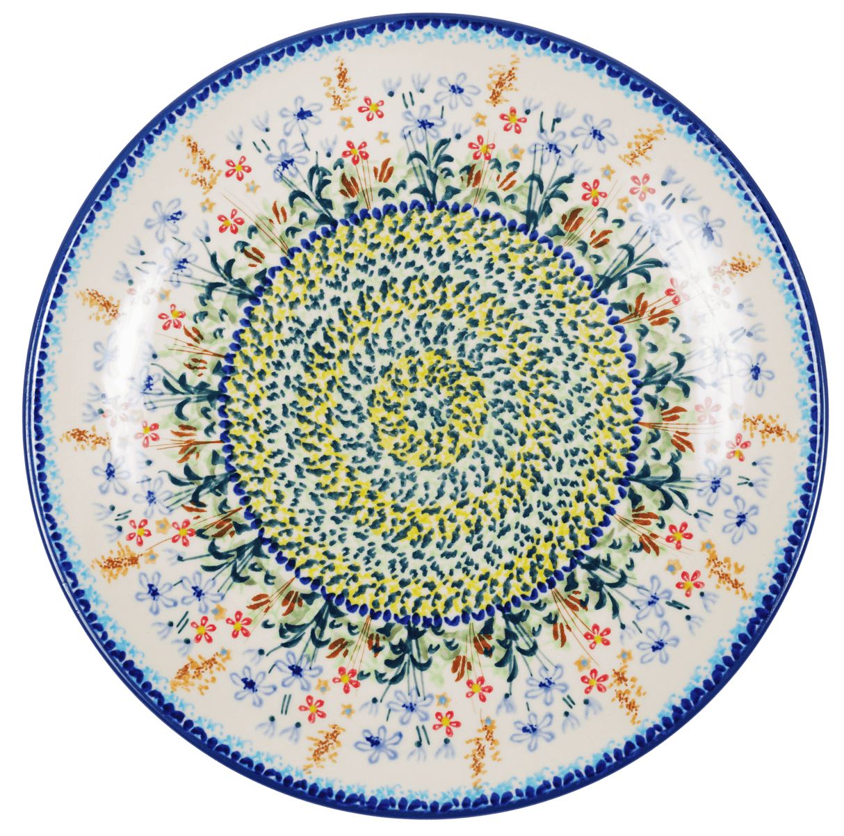 Plate, Round, Dinner, 10" in "Pastel Garden" by Manufaktura | T132S-JZ38