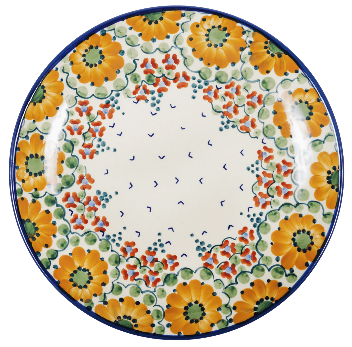 Plate, Round, Dinner, 10" in "Autumn Harvest" by Manufaktura | T132S-LB