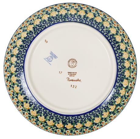 Plate, Round, Dinner, 10" in "Perennial Garden" by Manufaktura | T132S-LM