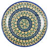 Polish Pottery 10" Dinner Plate (Perennial Garden) | T132S-LM at PolishPotteryOutlet.com