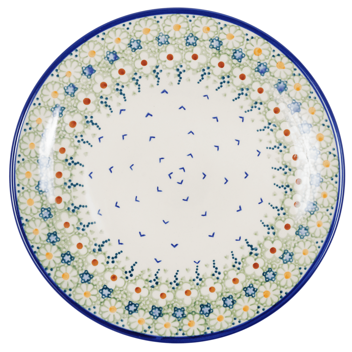 Plate, Round, Dinner, 10" in "Spring Morning" by Manufaktura | T132S-LZ